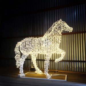 Светодиодная фигура «Лошадь», 150 150 75 см, 100 Вт, 220 В