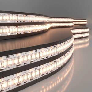 Светодиодная лента Elektrostandard, IP65, 2835, 240LED/м, 12В, свечение тёплое белое