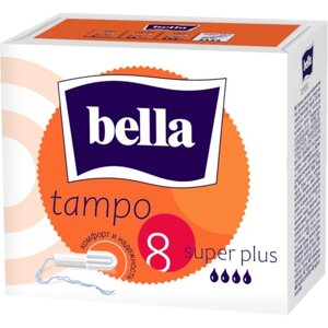 Тампоны Bella Premium Comfort Super Plus Easy Twist, 8 шт.