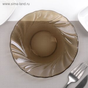 Тарелка десертная Alta Marеa, d=17 см, цвет коричневый