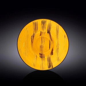 Тарелка глубокая Wilmax England Scratch, d=25.5 см, 1.5 л, цвет жёлтый