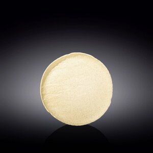 Тарелка круглая Wilmax England Sand Stone, d=18 см, цвет песочный