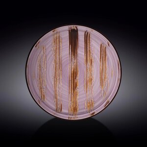 Тарелка Wilmax England Scratch, d=28 см, цвет лавандовый