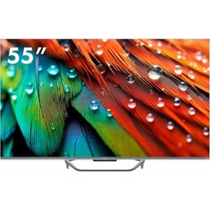 Телевизор haier SMART TV S4, 55", 3840x2160, DVB-T2/C/S2, HDMI 4, USB 2, smart TV, чёрный