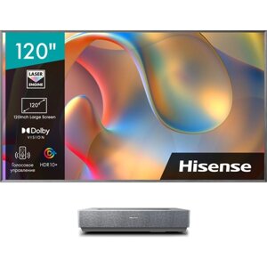 Телевизор Laser Hisense 120" Laser TV 120L5H серебристый 4K Ultra HD 60Hz DVB-T DVB-T2 DVB- 102953