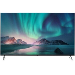 Телевизор LED Hyundai 55" H-LED55BU7006 Android TV Frameless Metal черный 4K Ultra HD 60Hz 1029539