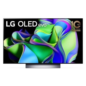 Телевизор OLED LG 48" OLED48C3rla. ARUB темно-серый/серебристый 4K ultra HD 120hz DVB-T DVB- 103393