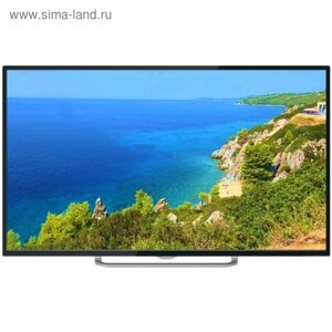 Телевизор polarline 50PU11TC-SM, 50", 3840x2160, DVB-T2, 3xhdmi, 2xusb, smarttv, черный