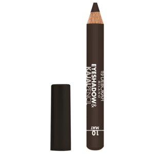 Тени-карандаш для век Deborah Eyeshadow&Kajal Pencil, тон 10 матовый коричневый 2 г