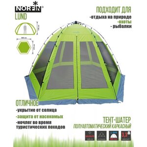 Тент-шатер автоматический Norfin LUND NF летний