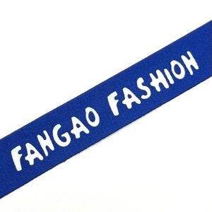Тесьма Fango fashion, ширина 2,5 см, цвет синий