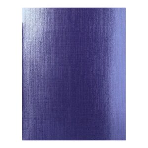 Тетрадь 48 листов в клетку, METALLIC "Фиолетовая", обложка бумвинил, блок офсет