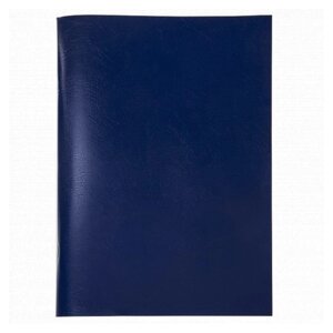 Тетрадь А4, 96 листов линия Синий, обложка бумвинил, блок 60 г/м2