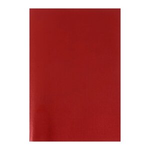Тетрадь А4, 96 листов в клетку "Красная. METALLIC", обложка бумвинил