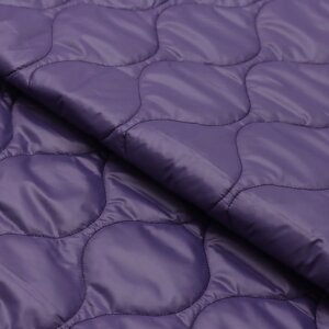 Ткань плащевая стежка, ширина 150 см, цвет фиолетовый