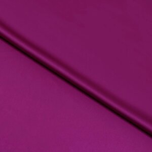 Ткань плательная сатин, стрейч, ширина 150 см, цвет ягодный