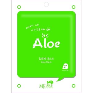 Тканевая маска для лица On aloe mask с экстрактом алоэ, 22 гр