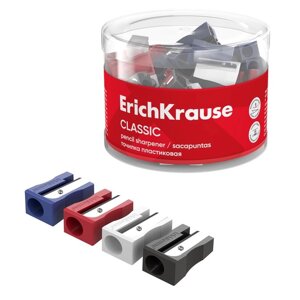 Точилка пластиковая ErichKrause "EasySharp Classic", микс