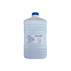 Тонер Cet NF5C CET8811500, для Konica Minolta Bizhub C220/280/360, бутылка 500гр, голубой