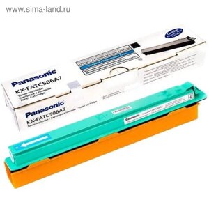 Тонер Картридж Panasonic KX-FATC506A7 голубой для Panasonic KX-MC6020RU