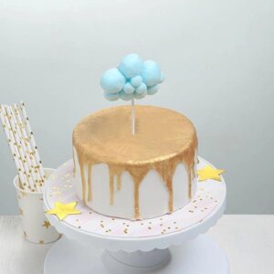Топпер для торта «Облачко», 179 см, цвет МИКС