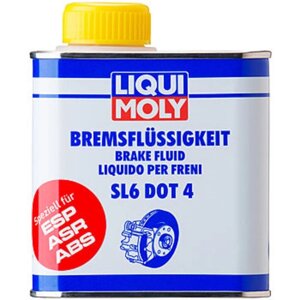 Тормозная жидкость Liqui Moly Bremsenflussigkeit SL6 DOT 4, 0,5 л