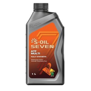 Трансмиссионное масло S-OIL 7 ATF MULTI, 1 л