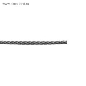 Трос для растяжки, DIN 3055, цинк, 3 мм, 200 м