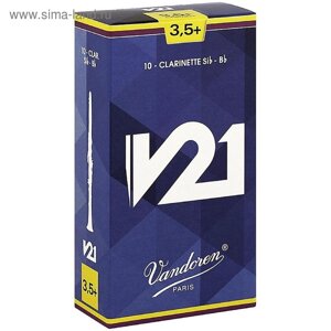 Трости для кларнета Bb Vandoren CR8035+ V21 №3.5+10шт