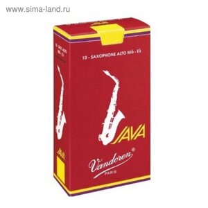 Трости для саксофона Альт Vandoren SR2635R JAVA RED CUT №3,5 (10шт)