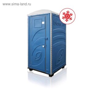 Туалетная кабина, 233 120 112,5 см, синяя, EcoLight