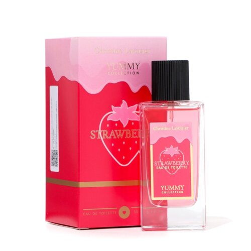 Туалетная вода женская Yummy Collection Strawberry, 50 мл