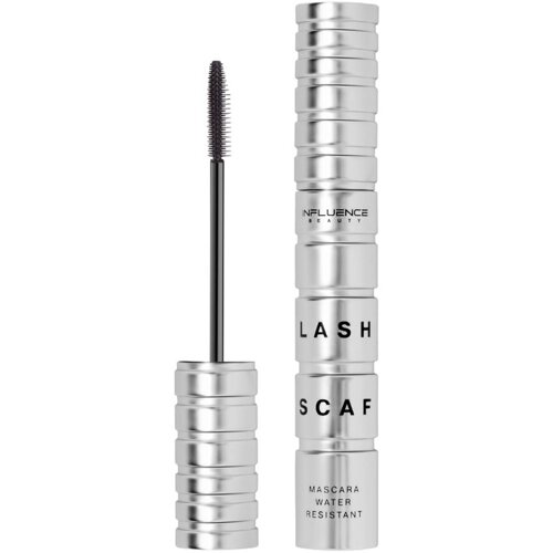 Тушь для ресниц влагостойкая, Influence Beauty LASH SCAF, тон 01, 6 мл