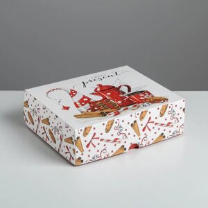 Упаковка для кондитерских изделий «Present», 20 17 6 см