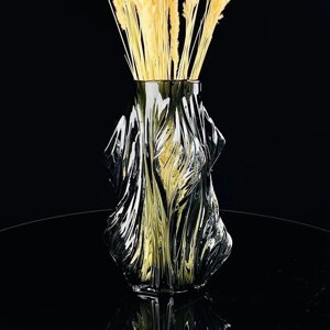 Ваза декоративная для цветов Lenardi, стекло, 31 см