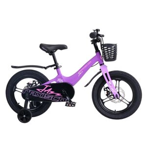 Велосипед 16 Maxiscoo JAZZ Pro, цвет Фиолетовый Матовый