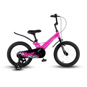 Велосипед 16 Maxiscoo SPACE Стандарт, цвет Ультра-розовый Матовый