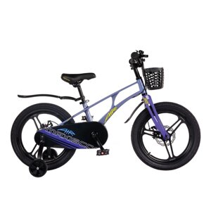 Велосипед 18 Maxiscoo AIR Pro, цвет Синий карбон