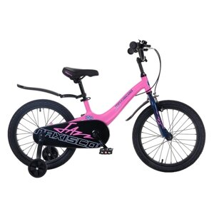 Велосипед 18 Maxiscoo JAZZ Стандарт, цвет Розовый Матовый