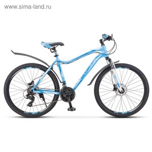Велосипед 26" Stels Miss-6000 D, V010, цвет голубой, размер 17"