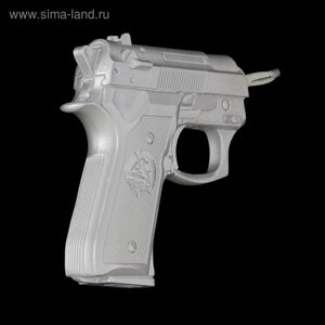 Вешалка "Пистолет", цвет хром, 4 15 13 см
