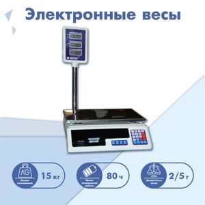 Весы торговые электронные МИДЛ МТ 15 МГЖА (2/5; 230340) Базар»