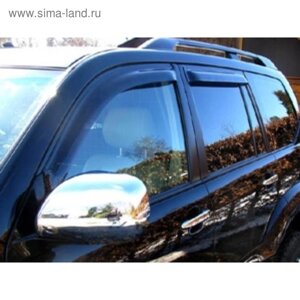 Ветровики, 4 двери, toyota LAND cruiser PRADO 120/lexus GX 470 2001-16, NLD. stolcp0132