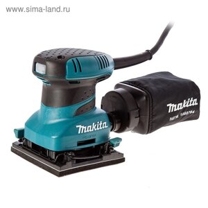 Вибрационная шлифмашина Makita BO 4555, 200Вт,114х102мм,14000об/м, ампл-1.5мм