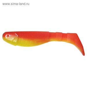 Виброхвост Helios Chubby Orange & Yellow, 9 см, 5 шт. (HS-4-015)