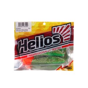 Виброхвост Helios Zander Green Peas OT, 10.2 см, 5 шт. (HS-36-054)