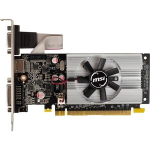 Видеокарта MSI PCI-E N210-1GD3/LP geforce 210, 1 гб, 64 bit, DDR3, 460/800, DVI, HDMI , ret 787738