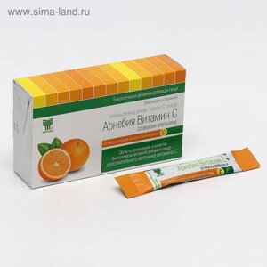 Витамин C «Арнебия», со вкусом апельсина, 10 саше по 5 г