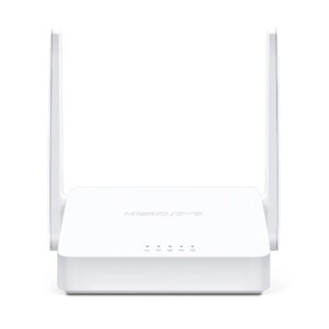 Wi-Fi роутер Mercusys MW300D, 300 Мбит/с, 3 порта 100 Мбит/с, белый