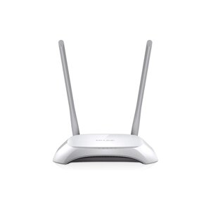 Wi-Fi роутер TP-Link TL-WR840N, 300 Мбит/с, 4 порта 100 Мбит/с, белый